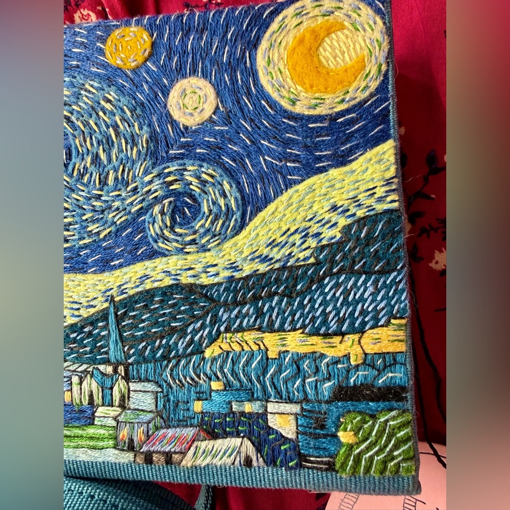 Olympia Le Tan Starry Night Mini Strapped Book Clutch - Picture 3 of 16
